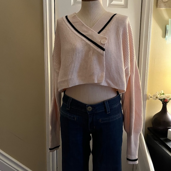 OAK + FORT Sweaters - Oak & Fort Cream Cardigan Size Small